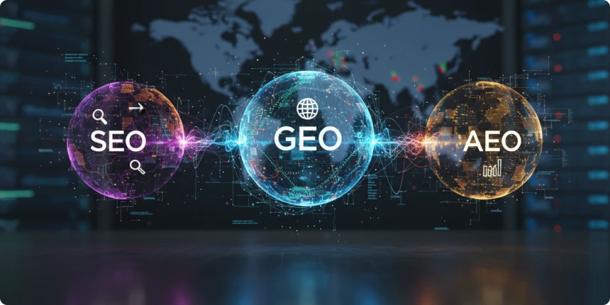 SEO vs AEO vs GEO