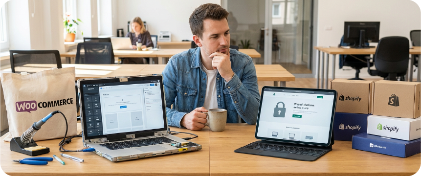 WooCommerce vs. andre e-handelsplattformer