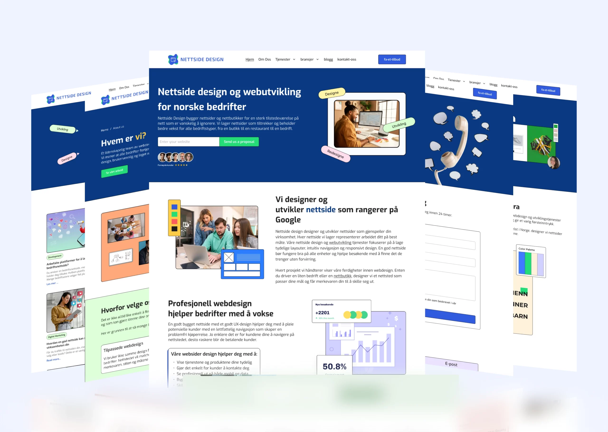 Nettiside Design norwegian